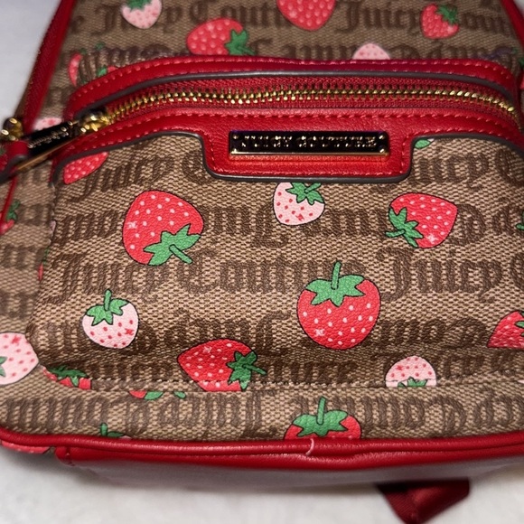Juicy Couture Strawberry Rosie mini Chestnut Backpack ??? main image 7